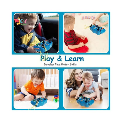 Toddler Busy Board Switch Light Game For Hand-Eye Coordination & Brain Development