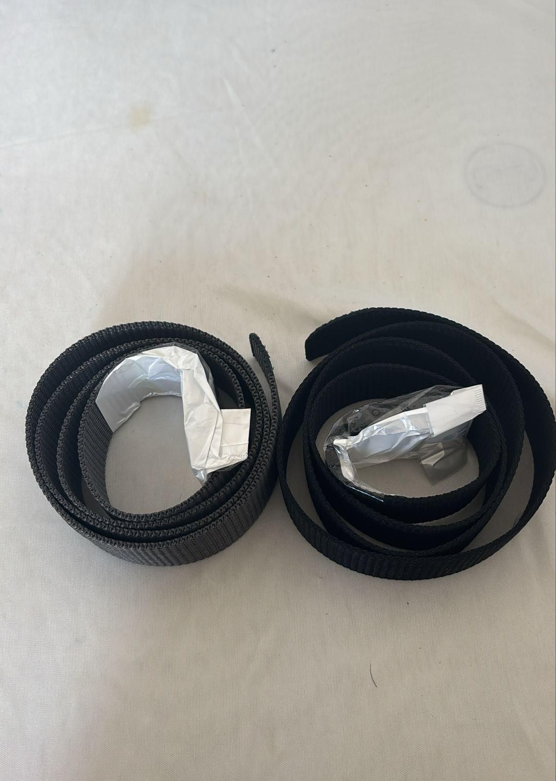 Unisex Canvas Belt Pack Of 2 FD CANVAS BELT BLK GREY