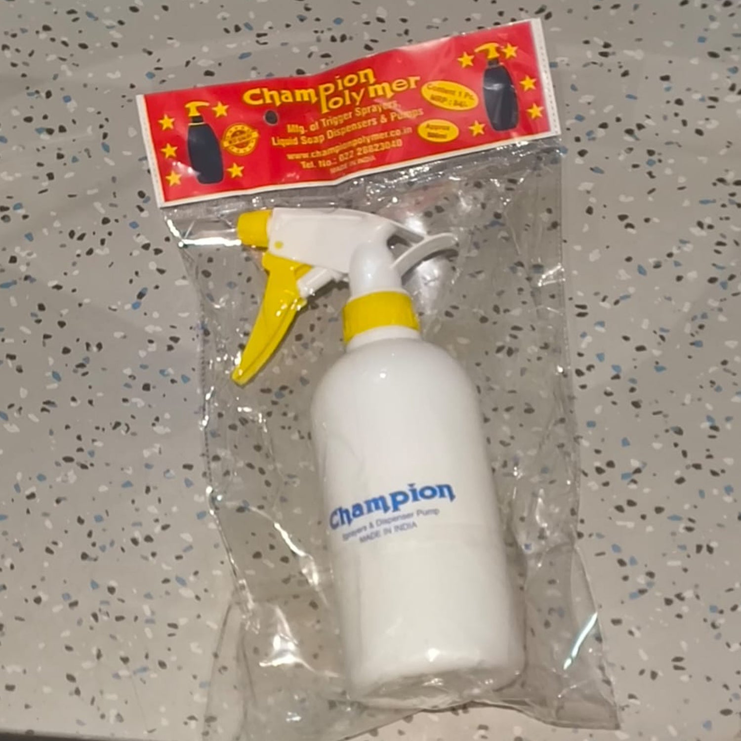 Floral Printed Plastic Spray Bottle (500 Ml)